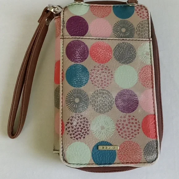 Relic Colorful Faux Leather Wallet Wristlet - Picture 3 of 10